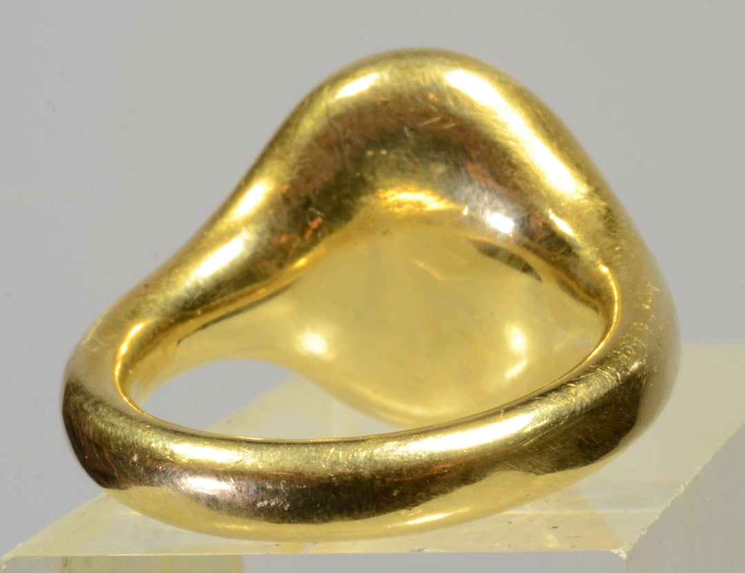 Roman Intaglio of Empress Gold Ring