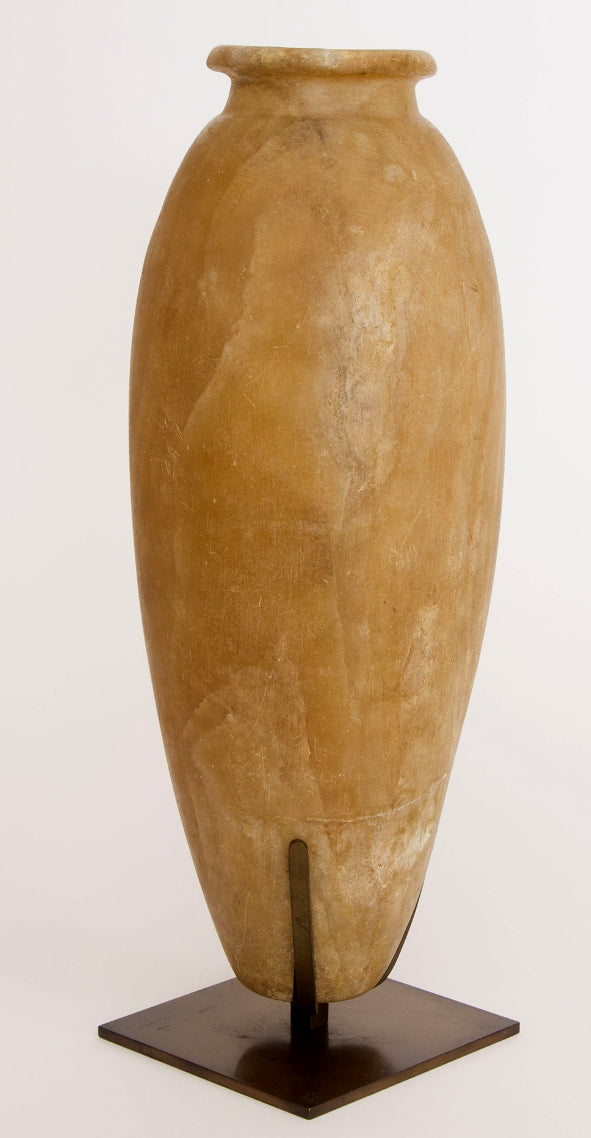 Imposing Egyptian Alabaster Jar