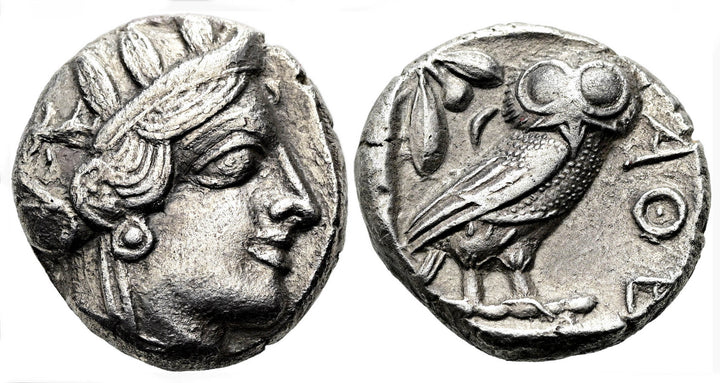 Athens AR Silver Owl Tetradrachm