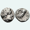 Athens AR Silver Owl Tetradrachm