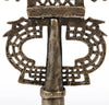 Ornate Ethiopian Coptic Silver Processional Cross