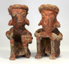 Published Nayarit Pottery Ixtlan del Rio Seated Pair - Art for Eternity