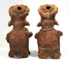 Published Nayarit Pottery Ixtlan del Rio Seated Pair - Art for Eternity