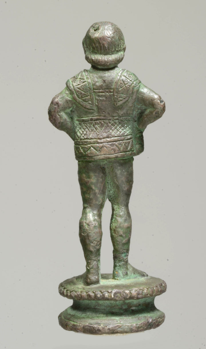 Etruscan Male Warrior adjusting Cuirass
