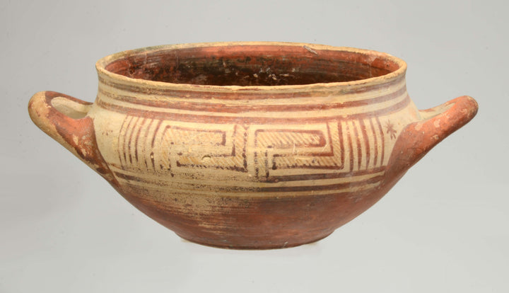 Greek Geometric Pottery Skyphos