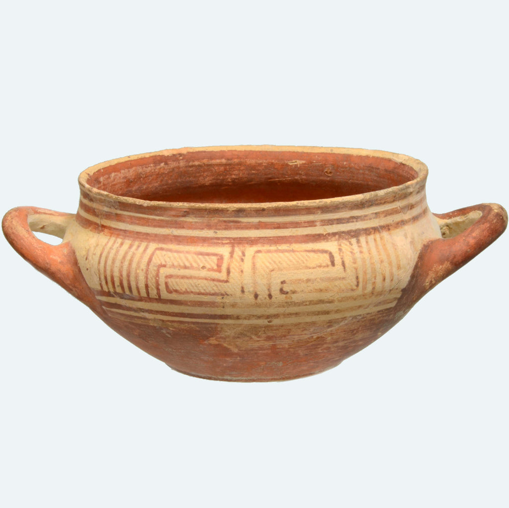 Greek Geometric Pottery Skyphos