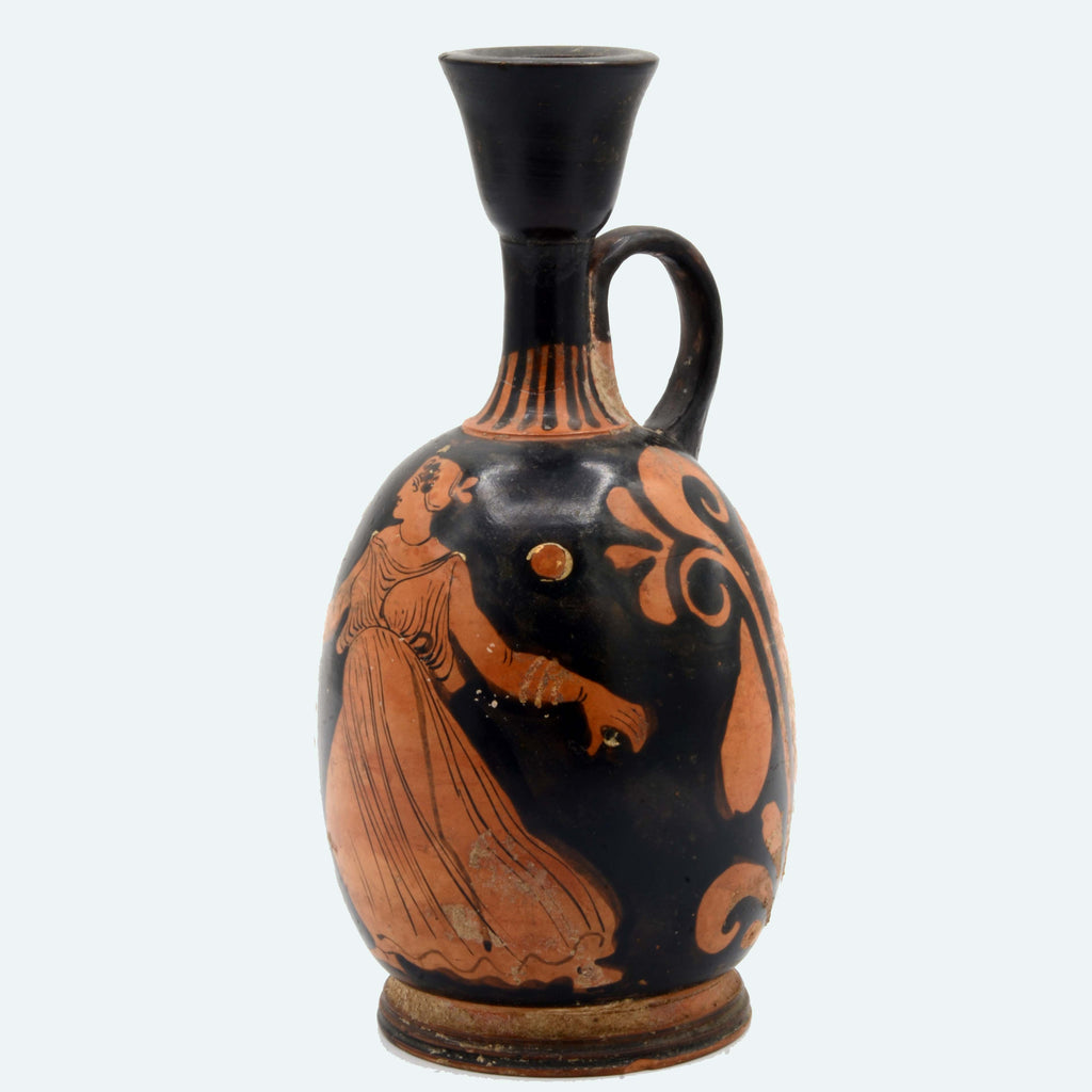 Apulian Red Figure Squat Lekythos - Art for Eternity