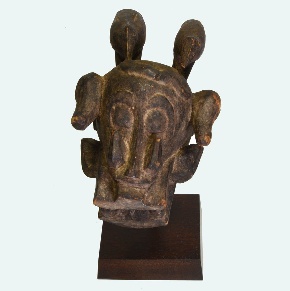 Senufo Wood Firespitter Mask - Art for Eternity