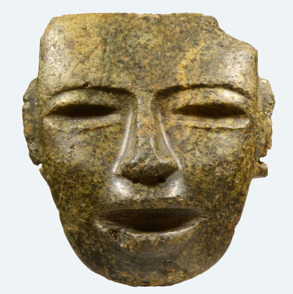 Teotihuacan Serpentine Stone Mask - Art for Eternity