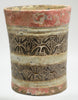 Mayan Incised Stucco Pottery Cylinder Vessel - Art for Eternity