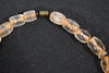 Chavin Rock Crystal Stone Bead Necklace