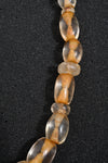 Chavin Rock Crystal Stone Bead Necklace