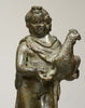 Hellenistic Bronze Standing Nude Youth Holding a Bird - Art for Eternity