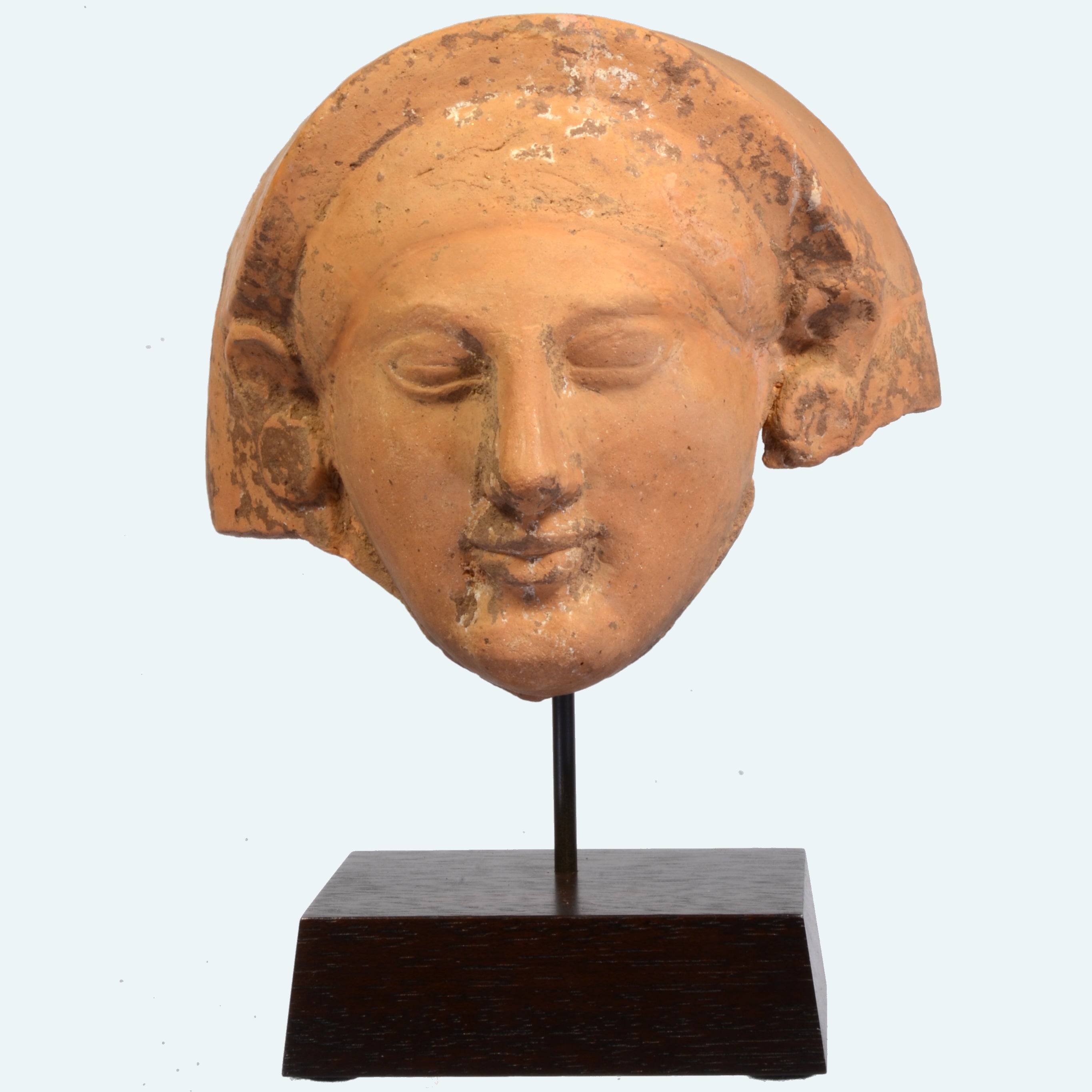 Greek Terracotta Protome Head of a Goddess – Art for Eternity