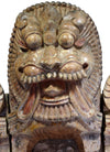 Indian Wood Winged Kirtimukha Architectural Element