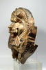 Indian Wood Winged Kirtimukha Architectural Element - Art for Eternity