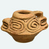 Taino Pottery Effigy Vessel with Adornos - Art for Eternity