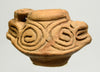 Taino Pottery Effigy Vessel with Adornos - Art for Eternity