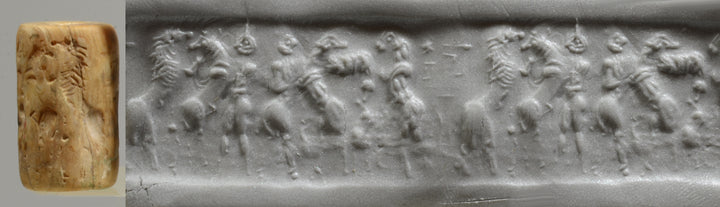 Old Babylonian Shell Cylinder Seal