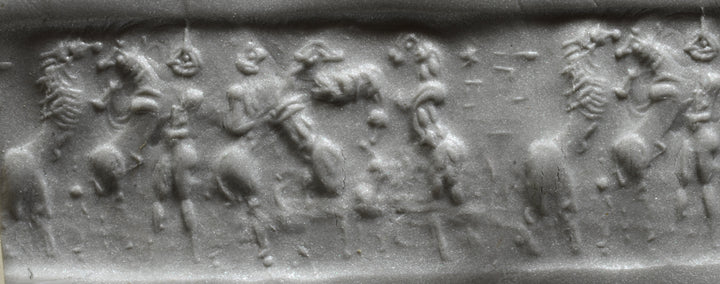 Old Babylonian Shell Cylinder Seal