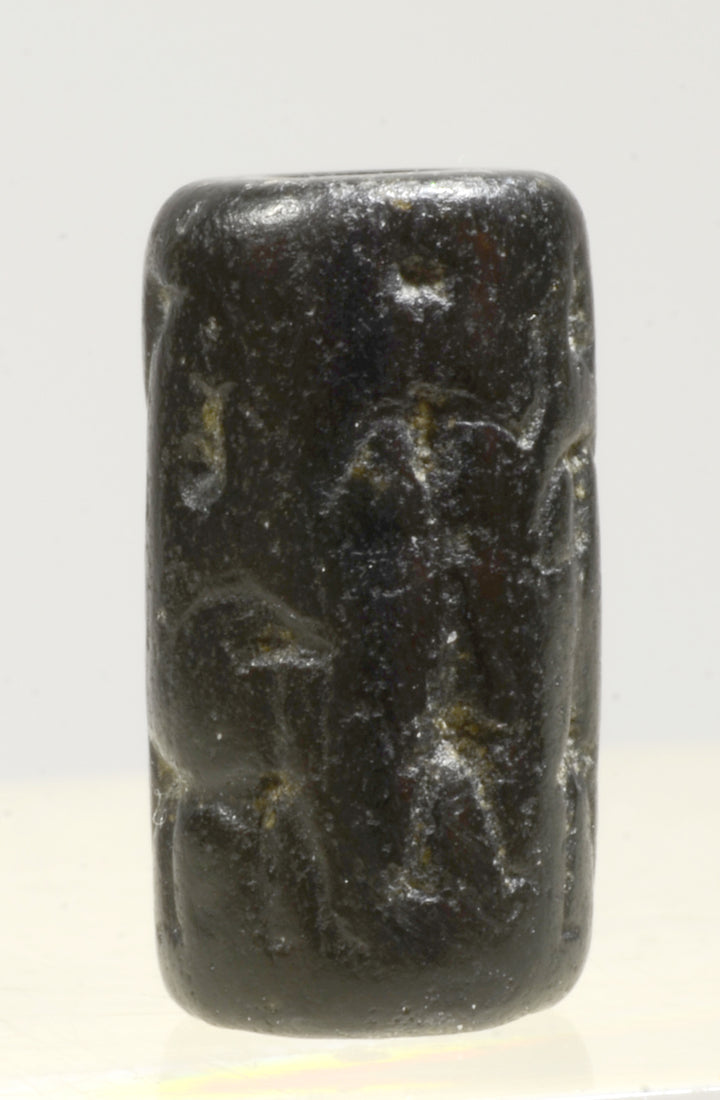 Mitanian Black Stone Cylinder Seal