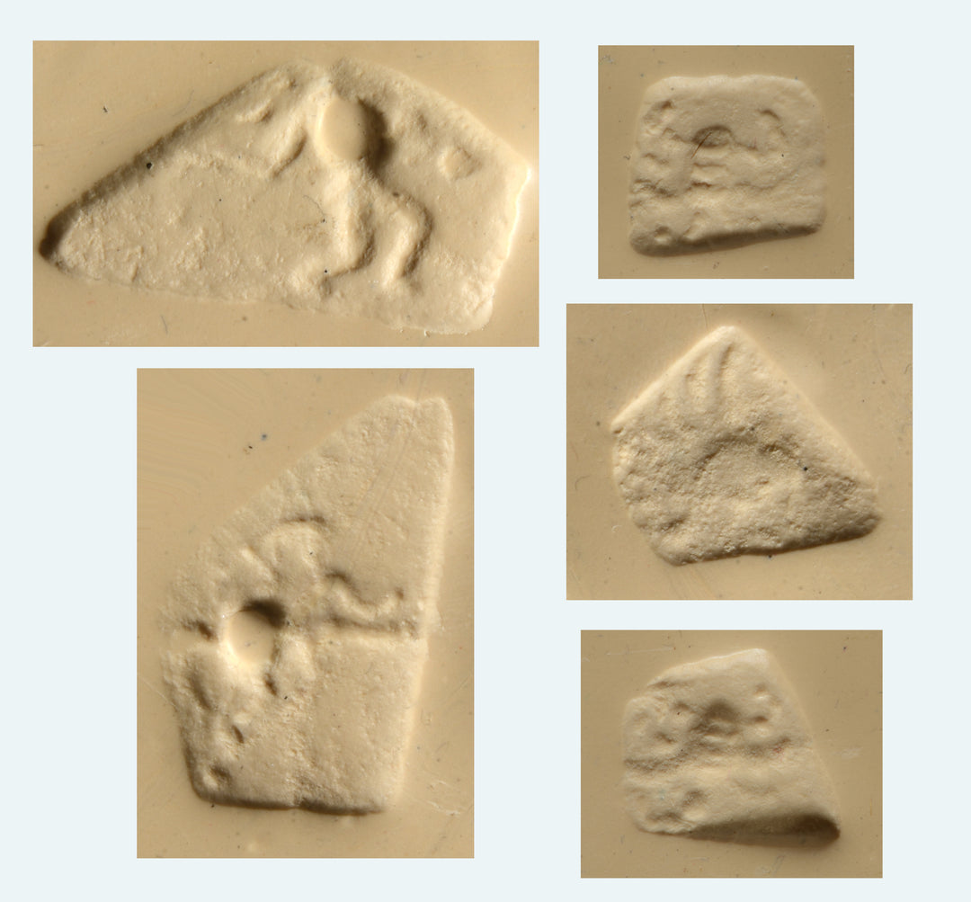 Mesopotamian Marble Amuletic  Stamp Seal Pendant