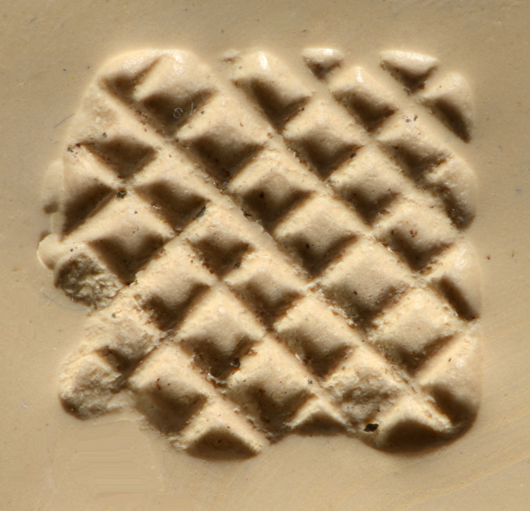 Mesopotamian Tan Geometric Stamp Seal