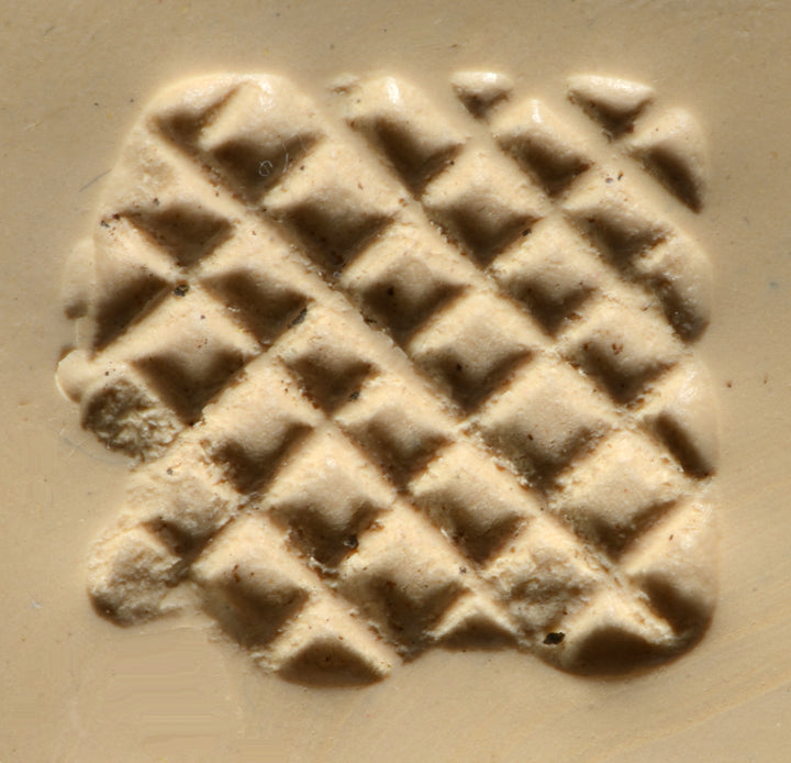 Mesopotamian Tan Geometric Stamp Seal