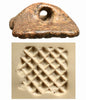 Mesopotamian Tan Geometric Stamp Seal - Art for Eternity