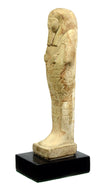 Egyptian faience ushabti for the Overseer of the Antechamber 'Hor-Ir-Aa'