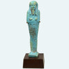 Egyptian Bright Blue Glazed faience Ushabtis for Psamtek