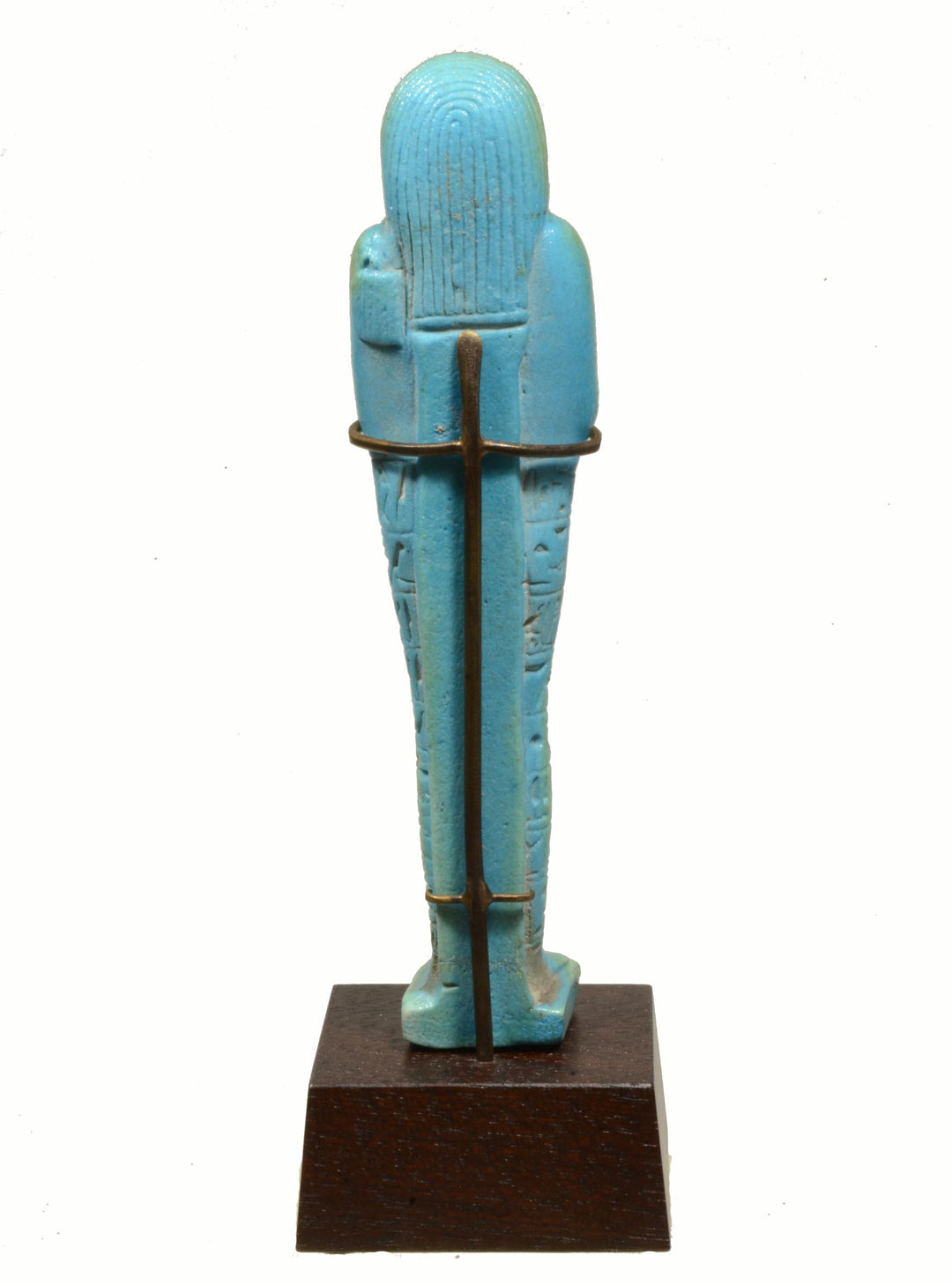 Egyptian Bright Blue Glazed faience Ushabtis for Psamtek