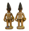 Yoruba Wood Carved Pair Ibeji Twins - Art for Eternity