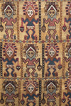 Chancay Camelid Textile Panel with Twelve Warriors