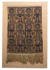 Chancay Camelid Textile Panel with Twelve Warriors