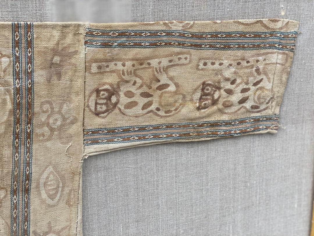 Rare Chancay Textile Sleeved Tunic