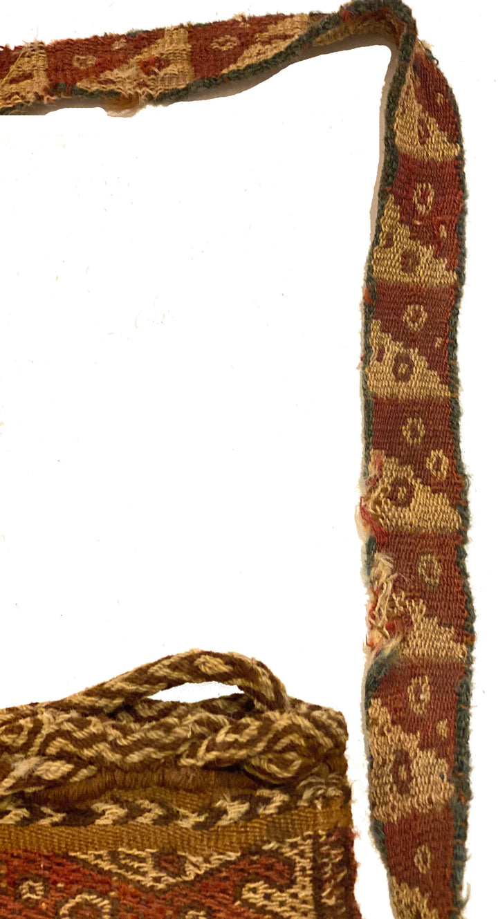 Chimu Inca Woven Textile Shoulder Bag