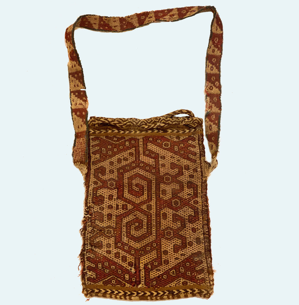 Chimu Inca Woven Textile Shoulder Bag