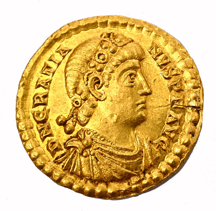 Roman Gold Solidus of Emperor Gratian