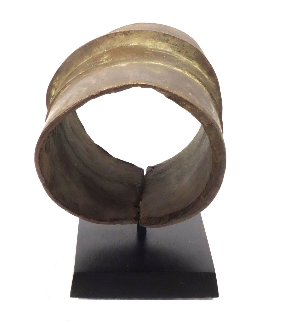 African Ekonda Heavy Bronze Anklet