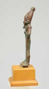 Egyptian Bronze Standing Osiris