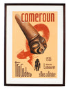 Cameroun - 1935 Framed lithograph