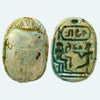 Egyptian Green Gaze Royal Steatite Scarab for Ramesses II The Great - Art for Eternity