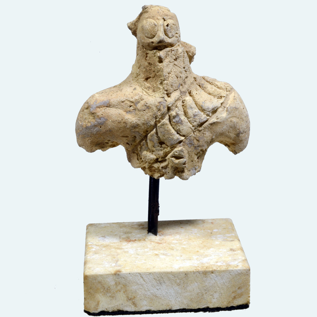 Akkadian Terracotta Bust of a Warrior - Art for Eternity