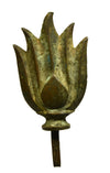 SEA Bronze Flame Finial Symbol of Enlightenment
