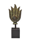 SEA Bronze Flame Finial Symbol of Enlightenment