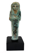Ancient Egyptian Faience Inscribed Ushabti for Padikhonsu