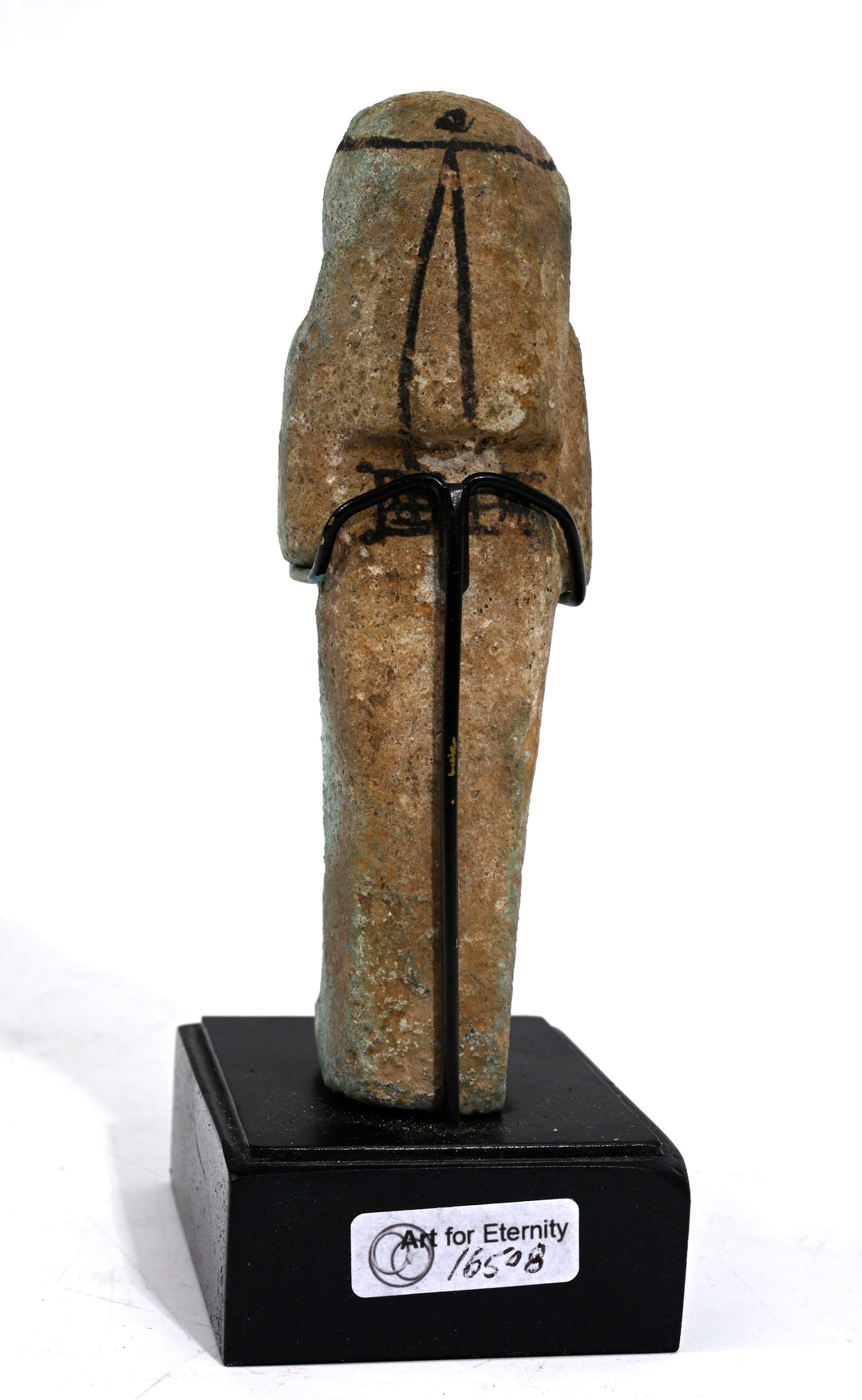 Ancient Egyptian Faience Inscribed Ushabti for Padikhonsu