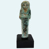 Ancient Egyptian Faience Inscribed Ushabti for Padikhonsu