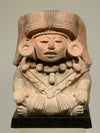 Zapotec Seated Deity Urn